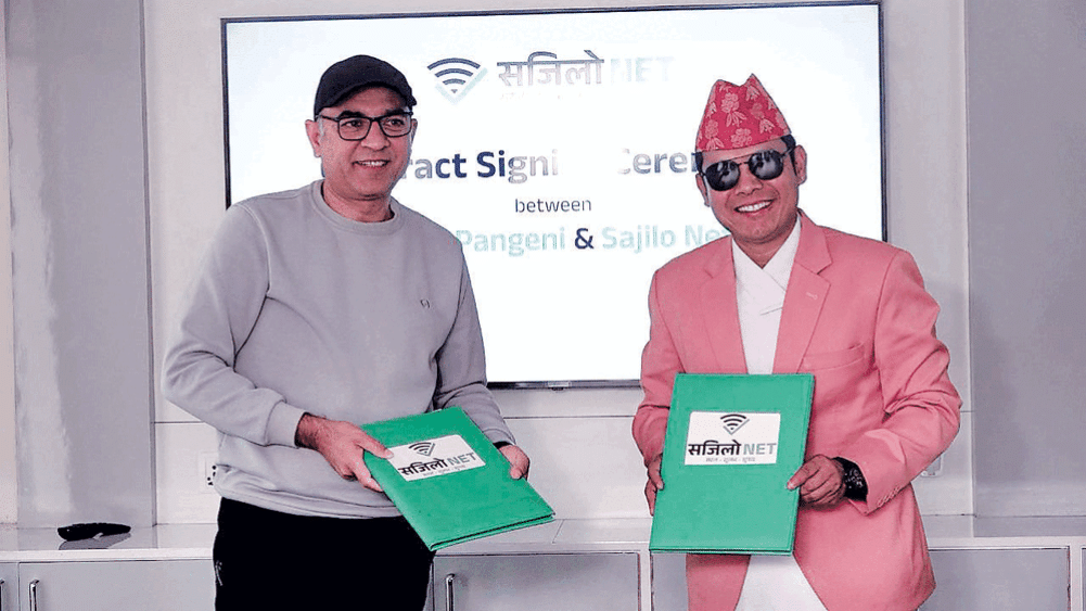 Singer Pangeni on Easy Net's brand ambassador