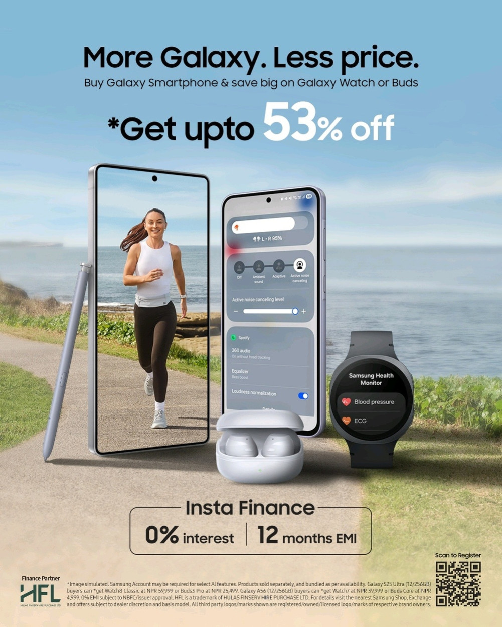 Up to 53% off on Galaxy Watch and Buds when you buy a Samsung smartphone