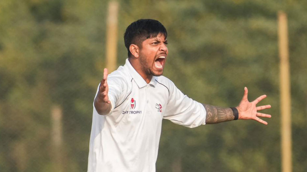 After writing about the umpire on Facebook, Sandeep was prosecuted by CAN