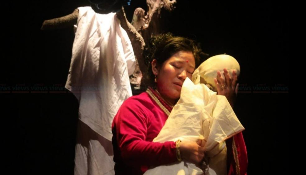 I came to Kathmandu to sing, I became a painter