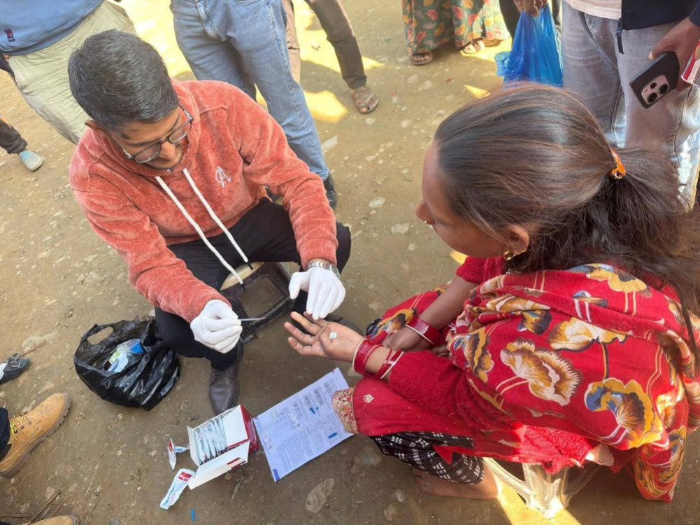 Scrub typhus in Salyan's Darma, lack of testing kits