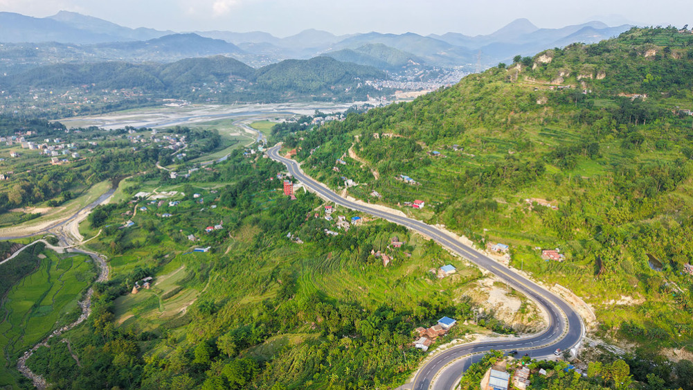 Muglin-Pokhara road extension: 53 percent of the work on the western section has been completed
