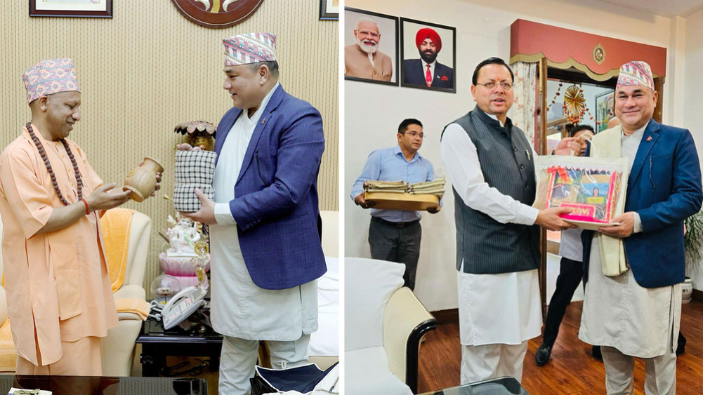 Chief Minister Shah's visit to India: What was the conversation with Yogi and Dhami?