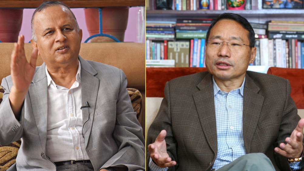 Source of Ordinance: Conversation between UML General Secretary Pokharel and Maoist Deputy General Secretary Pun