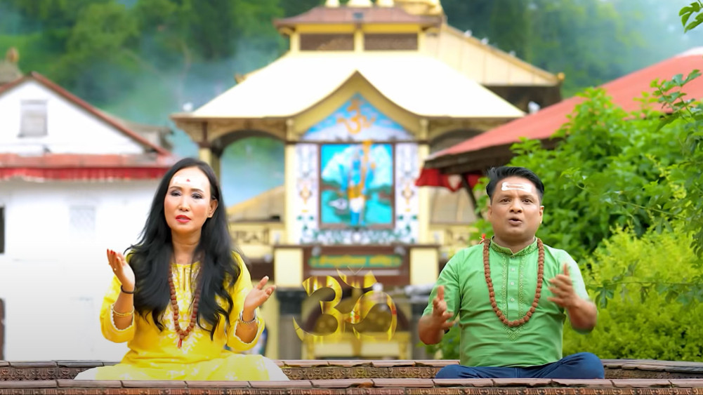 Subba and Koirala's duet 'Shiva Tandavastrotram'