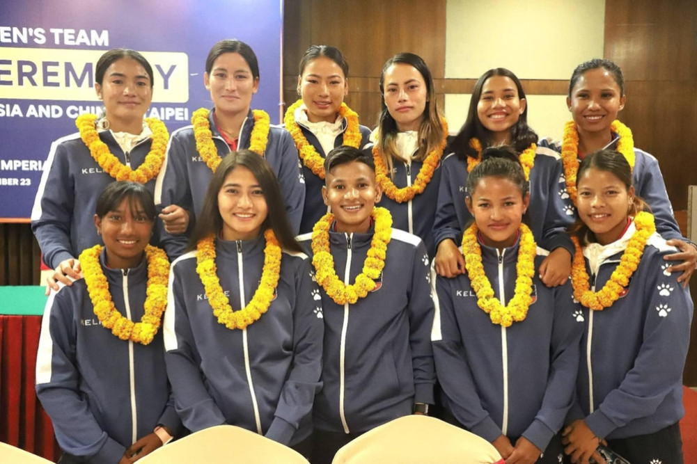 Nepali women's team loses to Indonesia