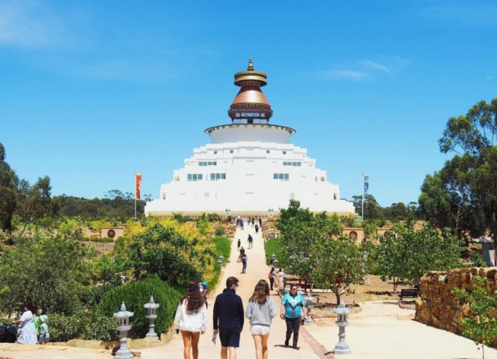Ian introducing Lumbini in Australia