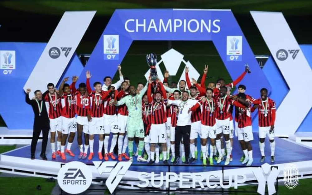 Milan won the Italian Super Cup