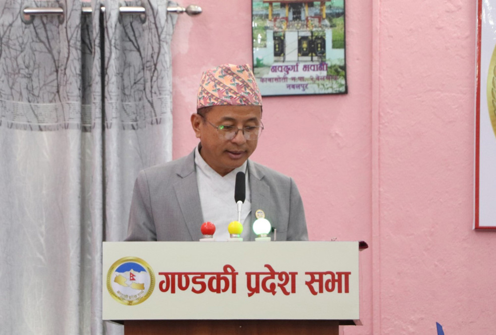 9 lakh rupees error in Gandaki's budget