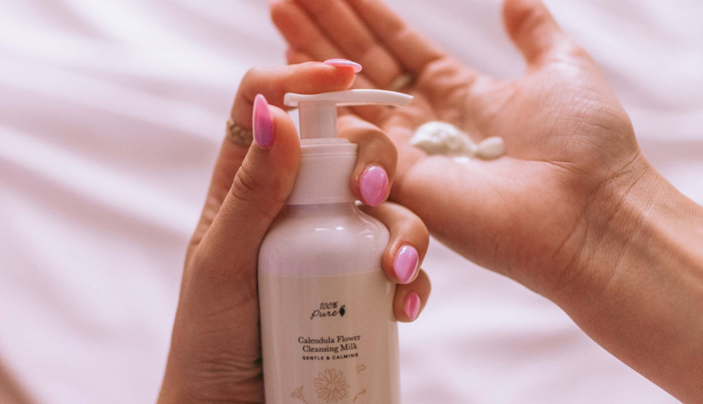Why is cleansing milk used?