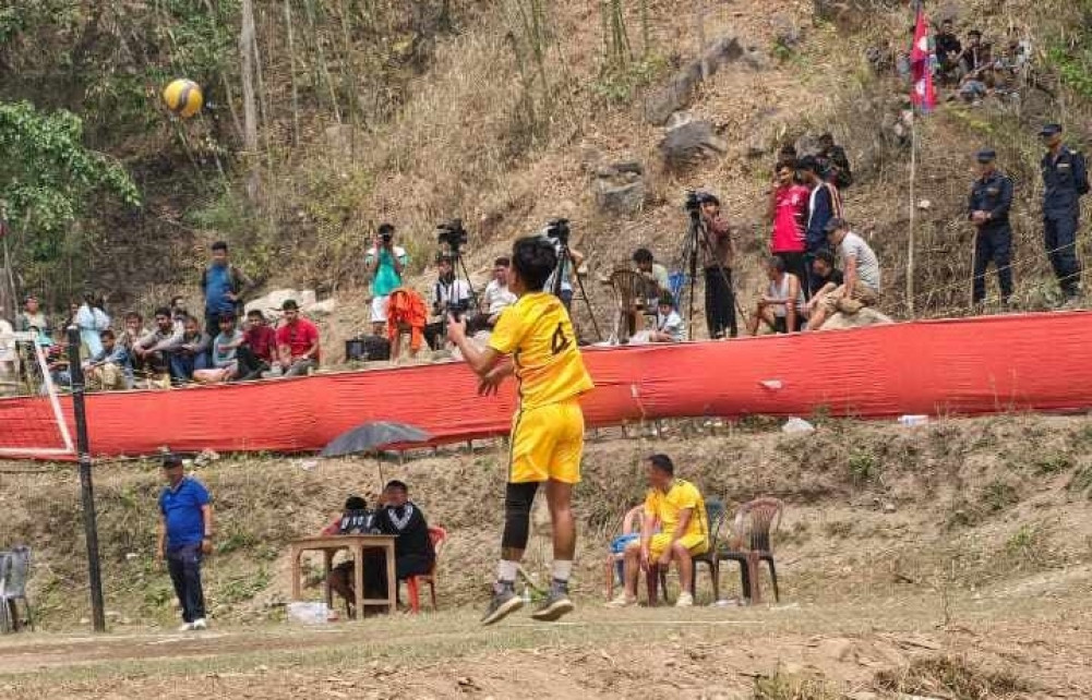 Hatuvagadi and Shadananda win in Prakash Thapa Memorial Volleyball