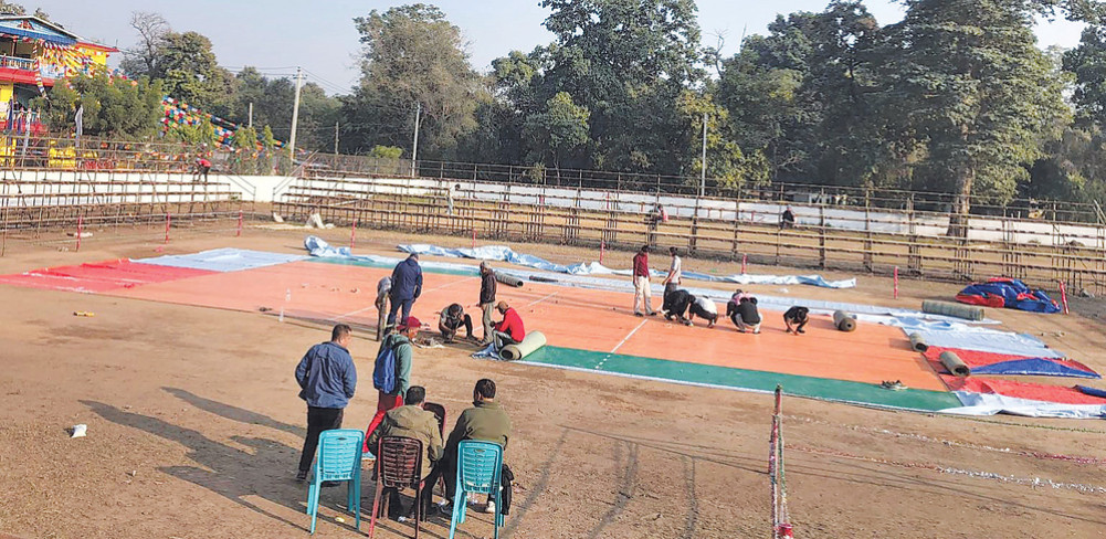 Indo-Nepal Volleyball from today