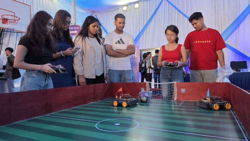 50 projects from soccer-playing robots to cyber security at Presidential Innovista