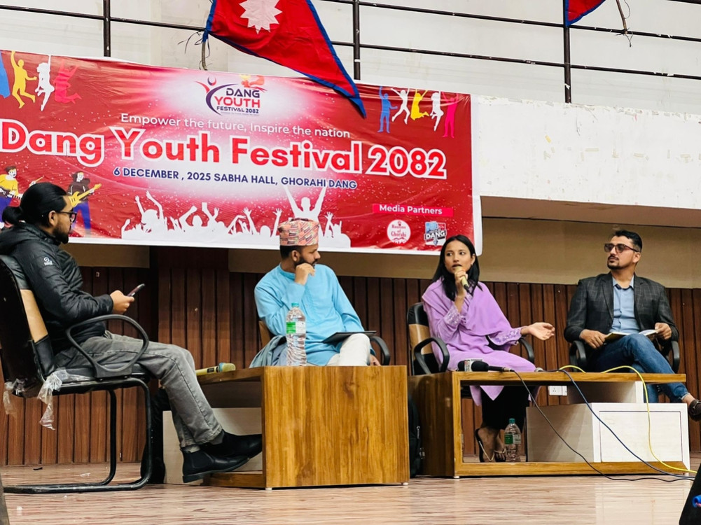 Discussion on 'Changing Consciousness after Gen-G Movement' in Dang, youth demand good governance and alternative politics