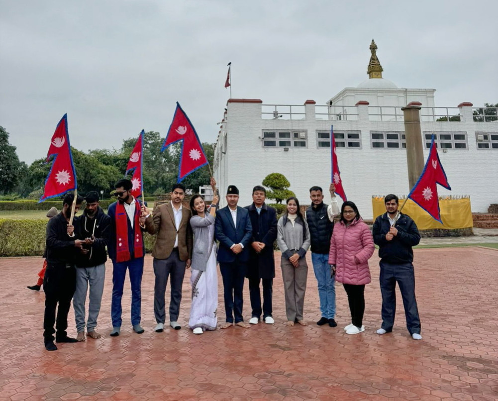 Youth Renaissance Campaign Begins from Lumbini, the Place of Peace
