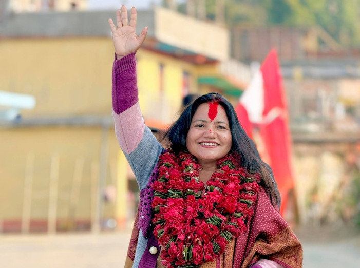 The only female MP from Karnali