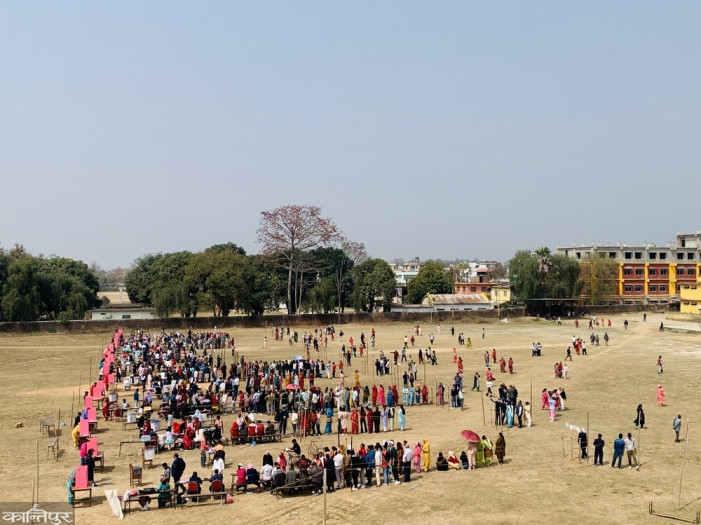 45 percent of votes cast in Dang