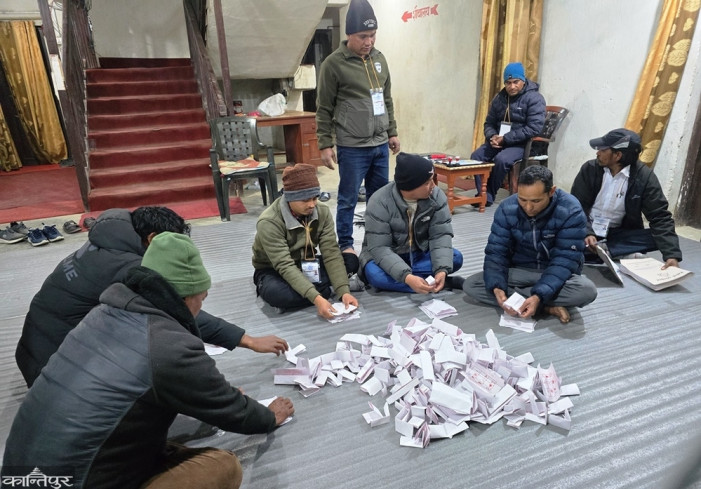 Vote counting resumes in Dolpa after being halted for 9.5 hours