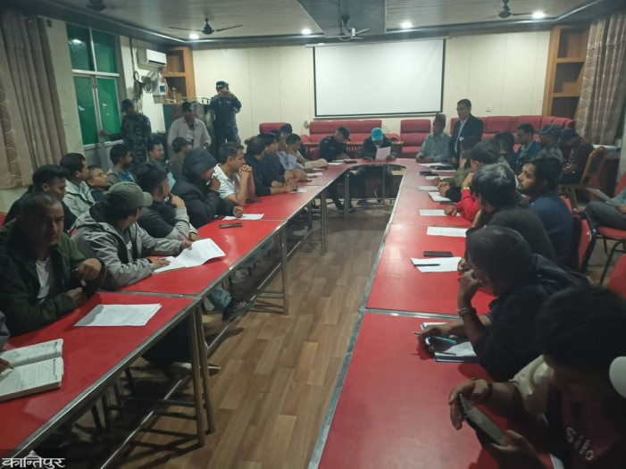 All-party meeting before vote counting in Kailali-5