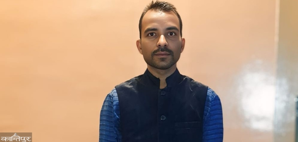 Khagendra Karna, whose father sold books to become an engineer, visits Parliament