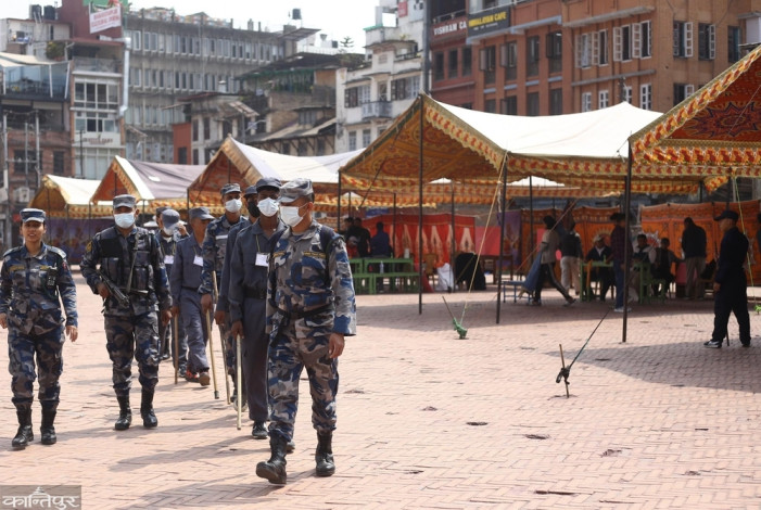 Voting is taking place peacefully across the country: Police