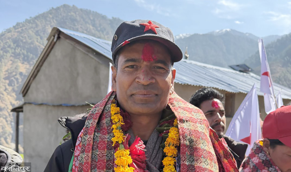 NCP's Mahendra Bahadur Shahi elected for the fourth time in Kalikot