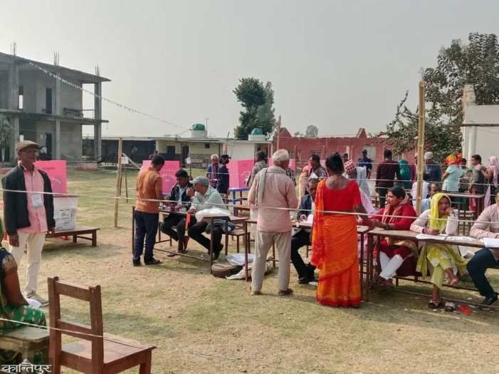 Voting continues peacefully in all 4 constituencies in Mahottari