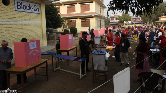 64 percent voter turnout in Chitwan, more women than men voted