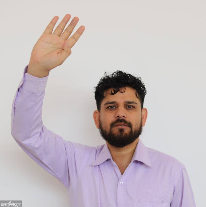 Prakash Pathak of Rashtriya Swayamsevak Sangh (RSS) wins in Jhapa-3