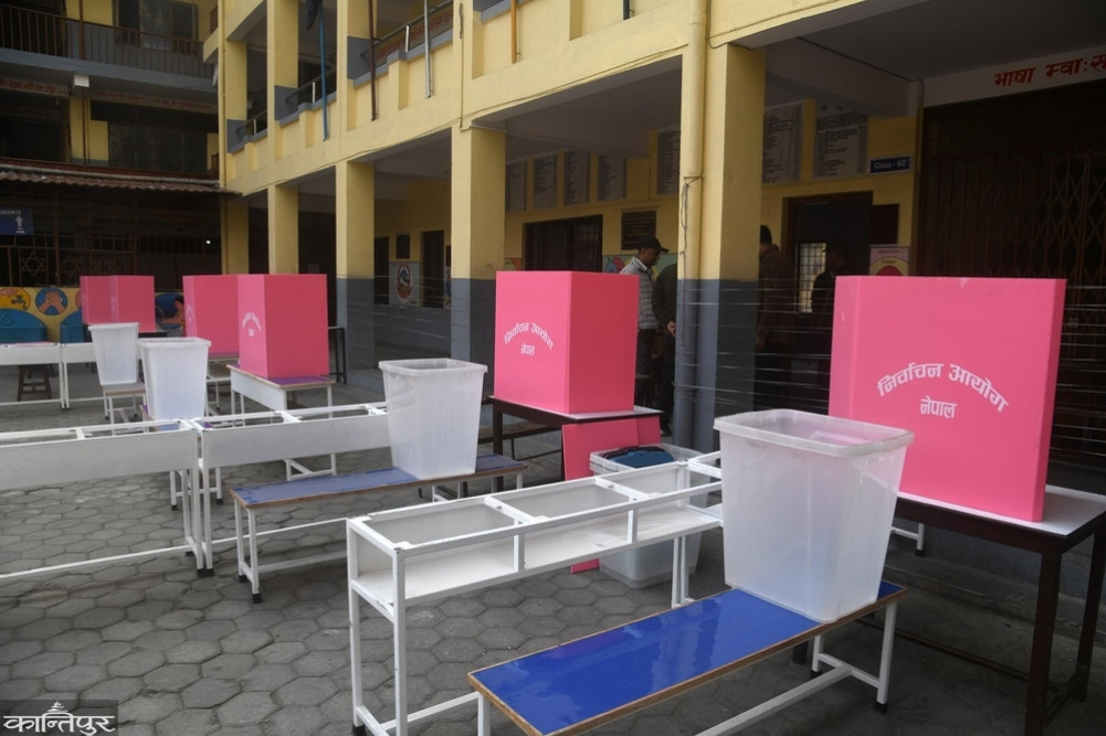 Voters did not turn up at two polling stations in Darchula and one in Bajhang.