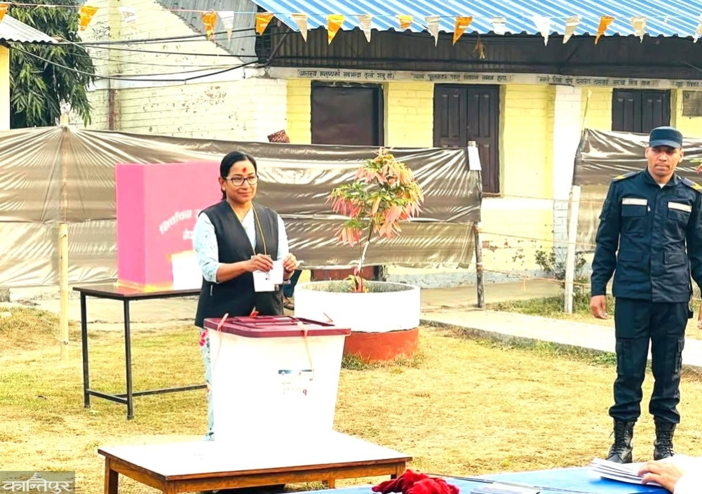 Renu Dahal told voters - The right to elect honest public representatives proven through work is in your hands.