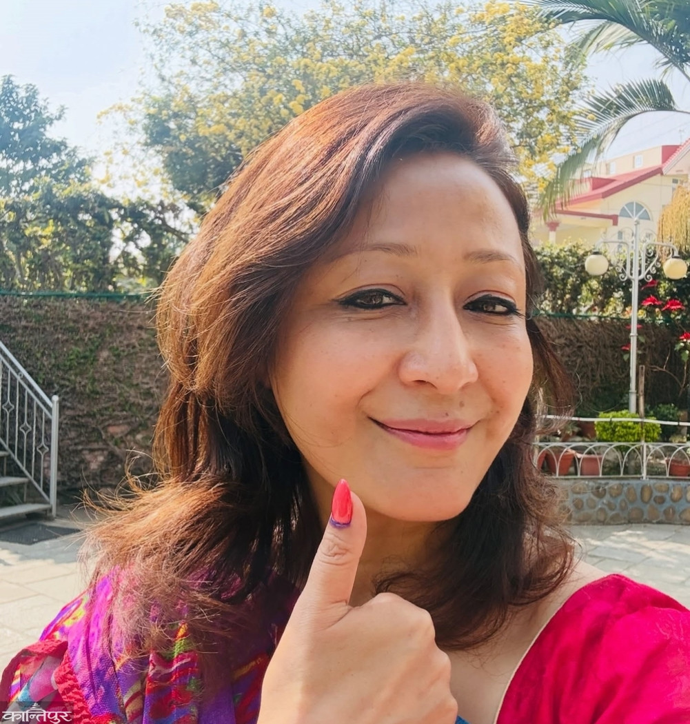 I fulfilled my civic duty by voting: Minister Shrestha