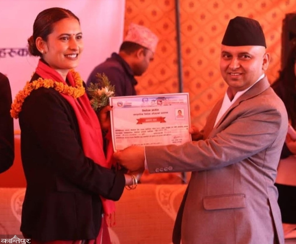 Sita Badi, who made her way to Parliament by struggling on the banks of a river
