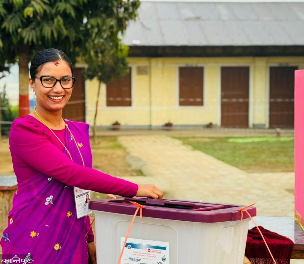 Chitwan-3 RSVP's Sobita Gautam has an initial lead, followed by Renu Dahal