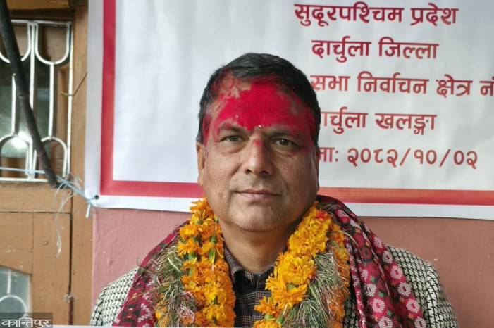 UML's Ganesh Singh Thagunna elected in Darchula