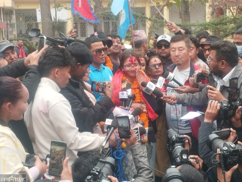 Karki wins in Lalitpur-3 from Rashtriya Swayamsevak Sangh (RSS) Toshima.