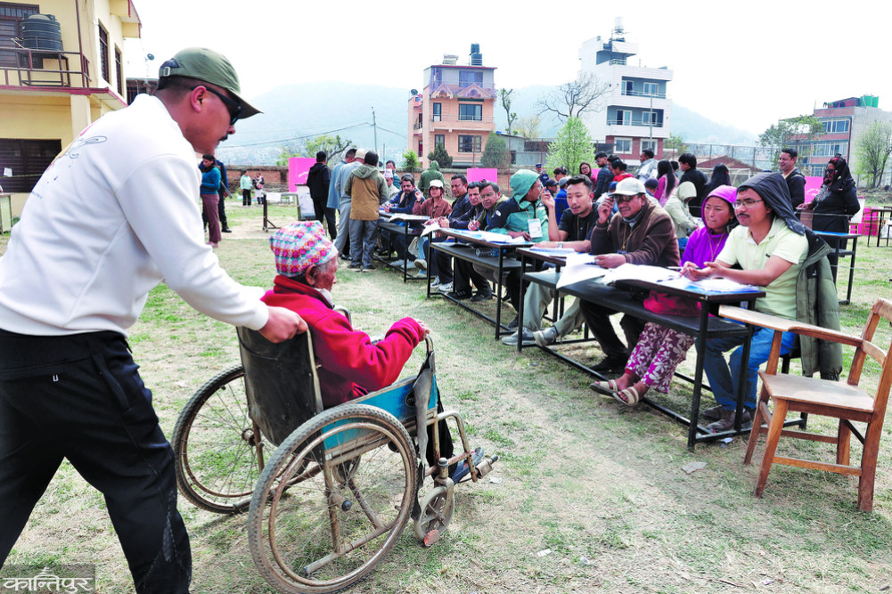 Voting difficulties for voters with disabilities