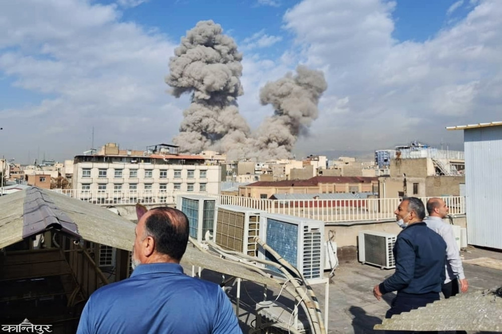 Israeli airstrikes on Tehran and Beirut