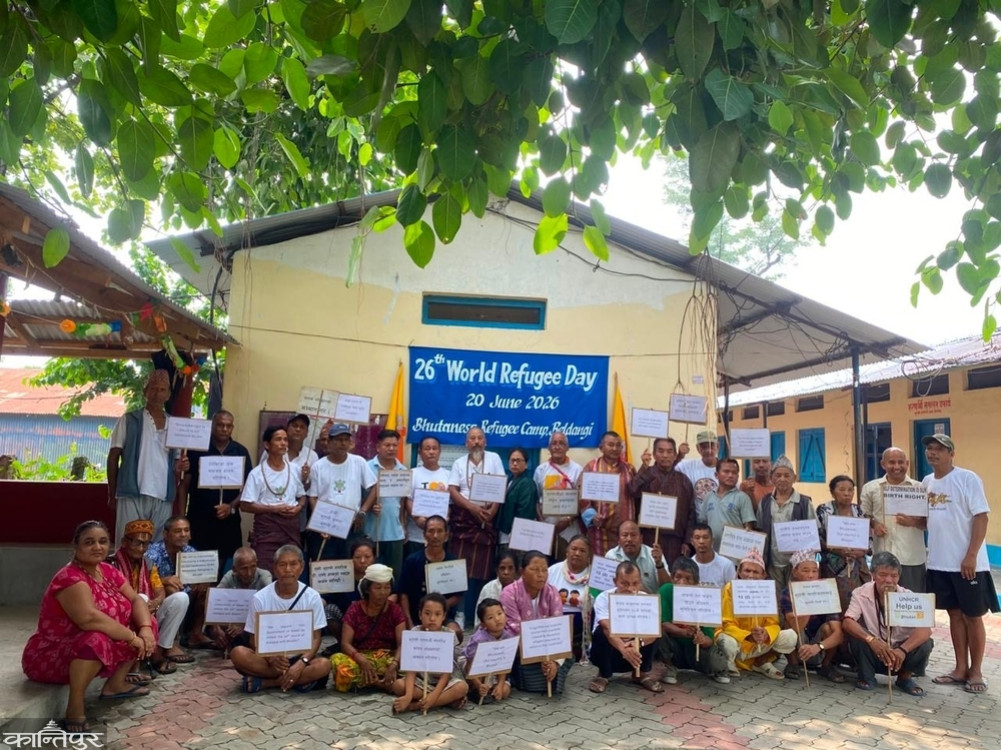 Bhutanese refugees demand repatriation on World Refugee Day