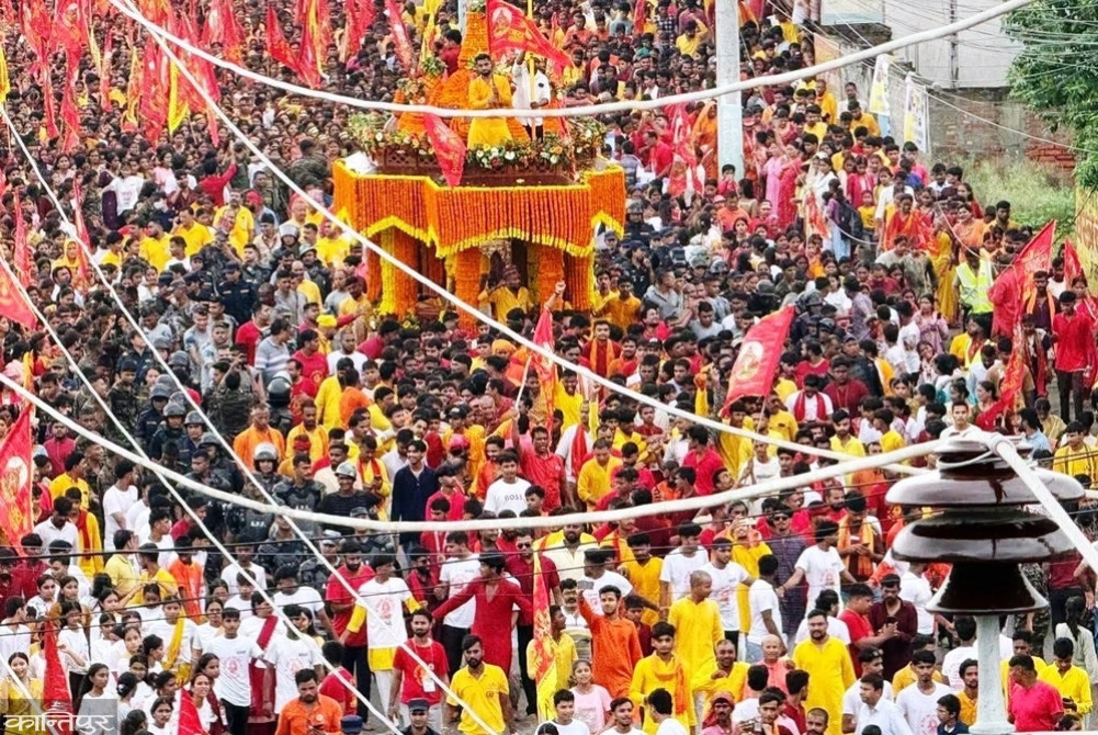 Fourth Rath Yatra of Gahwamai concludes in Birgunj