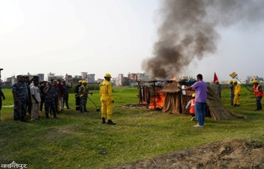 Disaster volunteer training for 29 people in Birgunj