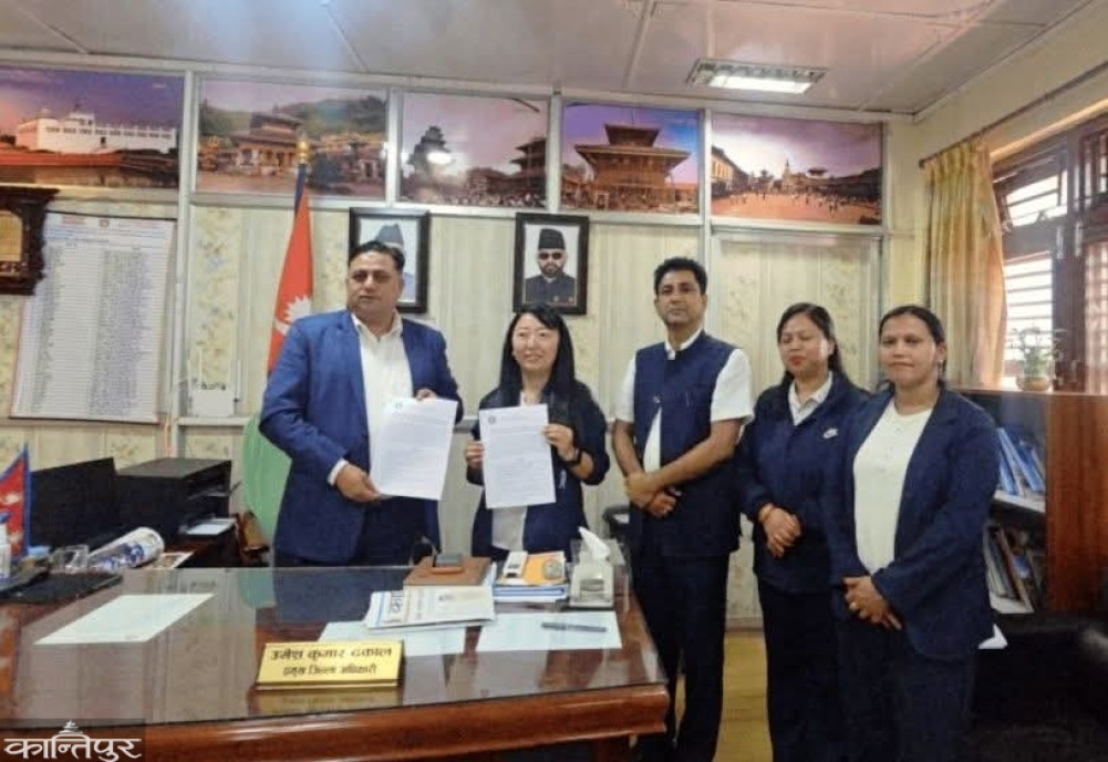 Passports delivered to citizens' doorsteps through post in Bhaktapur