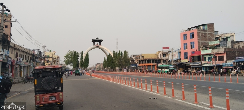 Ramananda Chowk in the shadow of the noise