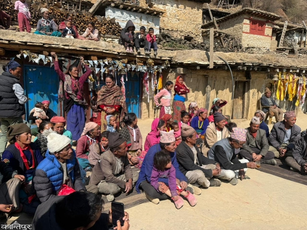 Whether during the election campaign or after being elected - Dhan Bahadur never misses visiting Kandatali