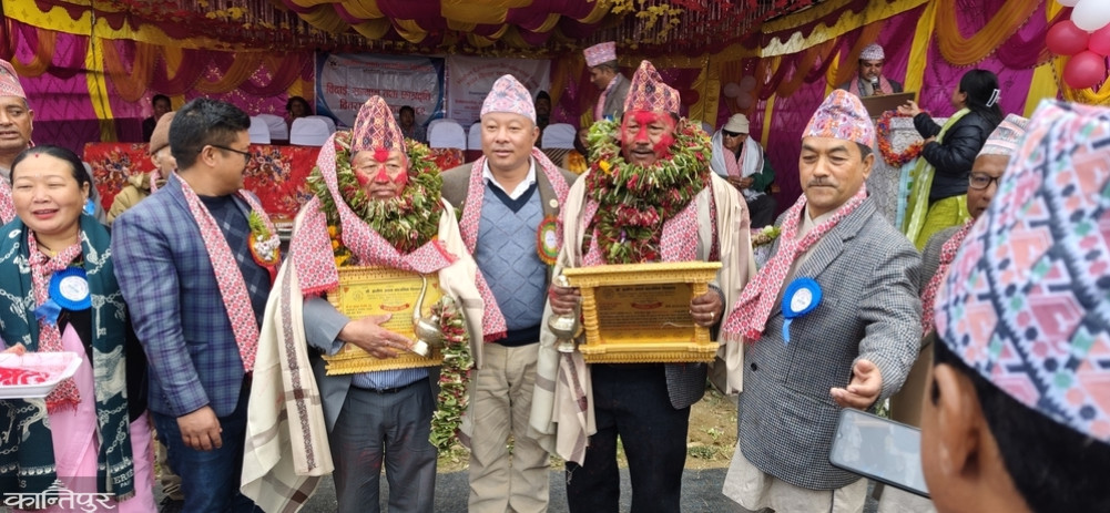 Donor honored at Namje's Rural People's Secondary School