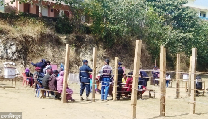 With one hour left for voting, 44.23 percent voter turnout in Dadeldhura