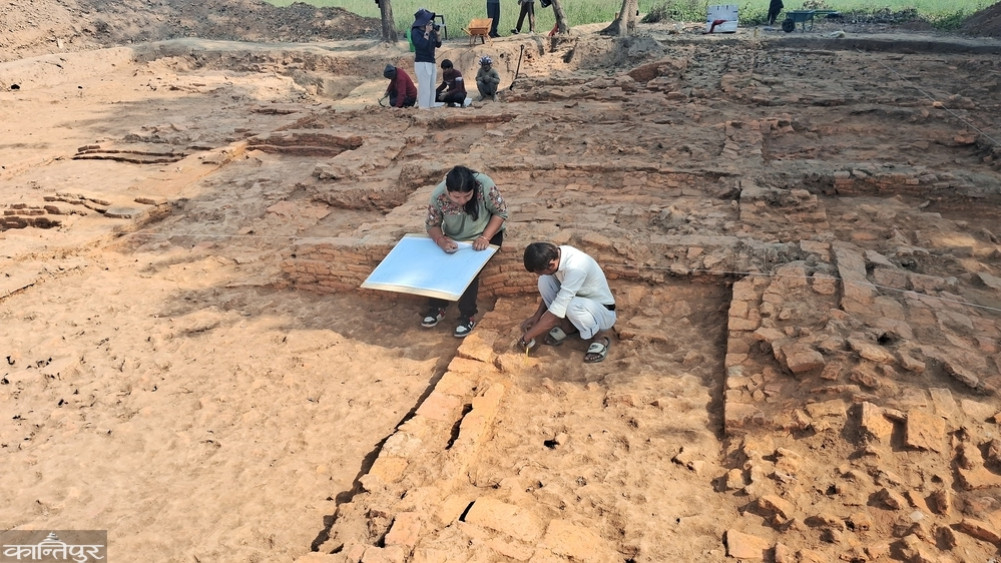 Ancient religious tank found in Panditpur
