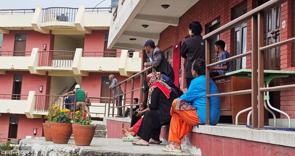 Food has been stopped at Banepa Holding Center for 14 days