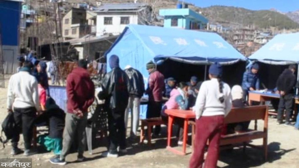 Attraction of Jumli youth in the election police