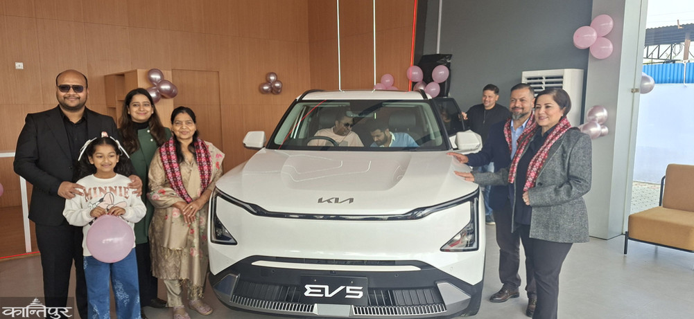 Kia's new showroom in Bhairahawa